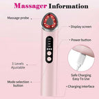 LED Face Massager 7 Colours Light Therapy - 3-in-1 EMS Microcurrent Skin Tightening Device