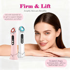 LED Face Massager 7 Colours Light Therapy - 3-in-1 EMS Microcurrent Skin Tightening Device