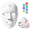 LED Face Mask 7 Colour Light Therapy | Acne & Anti-Ageing Skin Treatment