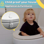 Adjustable Baby Safety Cupboard Lock Straps – 6 Pack - SAFER GIGGLES