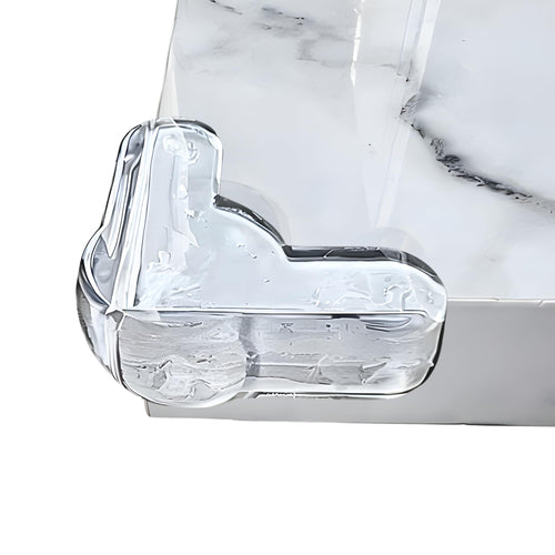 Baby Corner Protectors – Clear Silicone Edge Guards, 12 Pack - SAFER GIGGLES