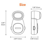 Baby Door Safety Stoppers – Anti-Slam Finger Guards, 2 Pack - SAFER GIGGLES