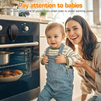 Childproof Oven Door Lock – Heat-Resistant Baby Safety Lock - SAFER GIGGLES