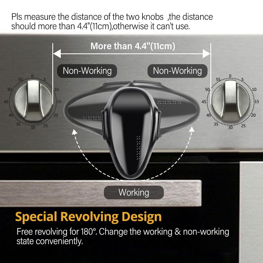 Childproof Oven Door Lock – Heat-Resistant Baby Safety Lock - SAFER GIGGLES