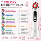 LED Face & Neck Massager – 7-Colour Light Therapy, EMS & Heat - SAFER GIGGLES