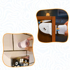 Magnetic Cupboard Locks for Baby Safety – 4 Pack with Key - SAFER GIGGLES