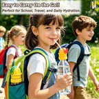 Universal Bottle Spout with Straw – Leak-Proof 2 Pack, Green & Orange - SAFER GIGGLES