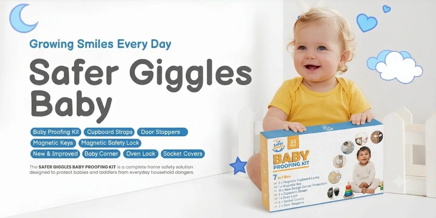 Safer Giggles baby proofing products for a safer home