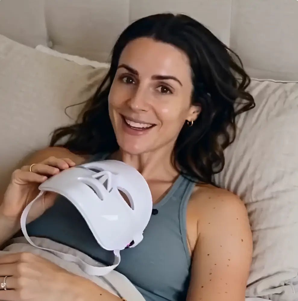 Using an at-home beauty and self-care device